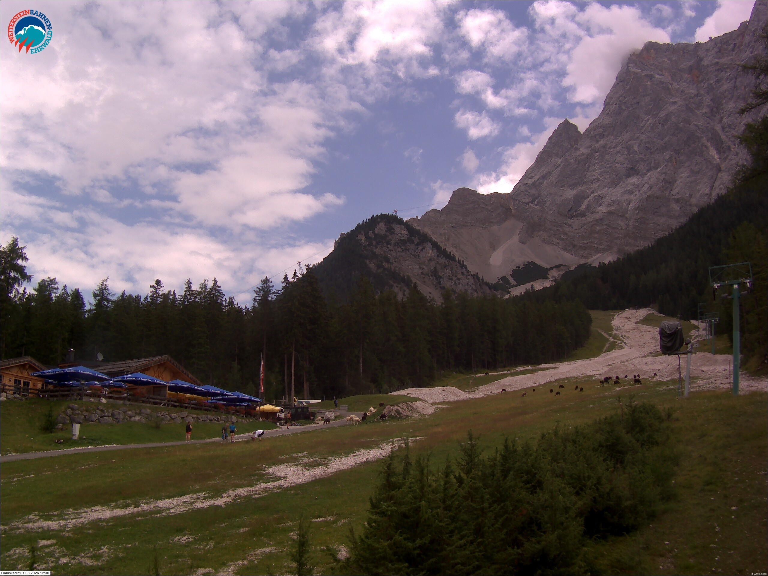 Archiv Foto Webcam Gamskarlift im Skigebiet Ehrwald