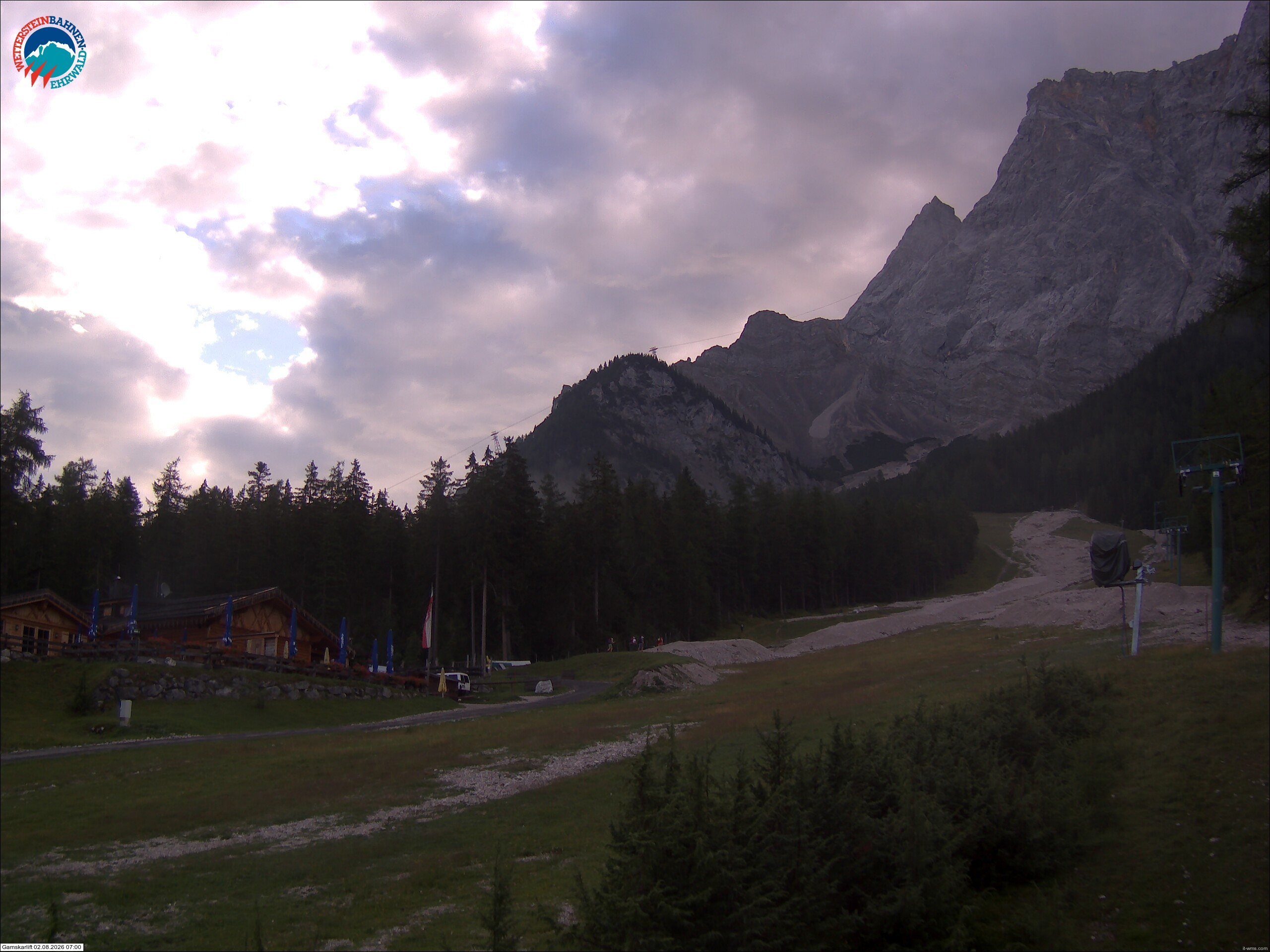 Archiv Foto Webcam Gamskarlift im Skigebiet Ehrwald