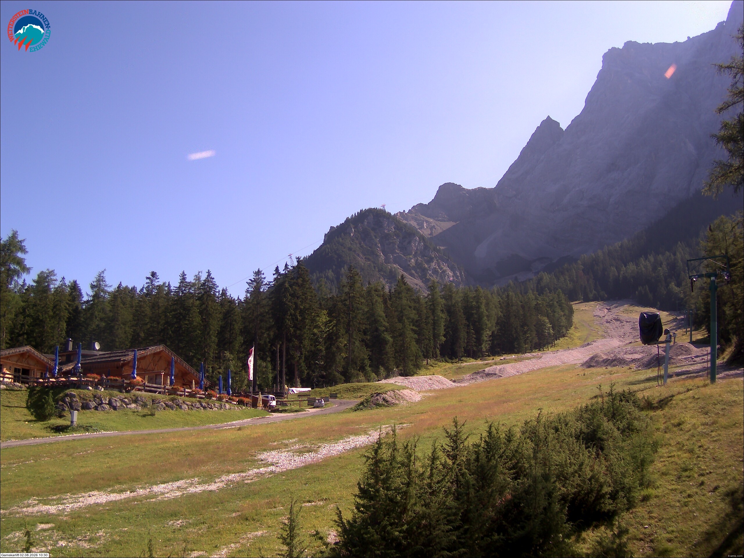 Archiv Foto Webcam Gamskarlift im Skigebiet Ehrwald