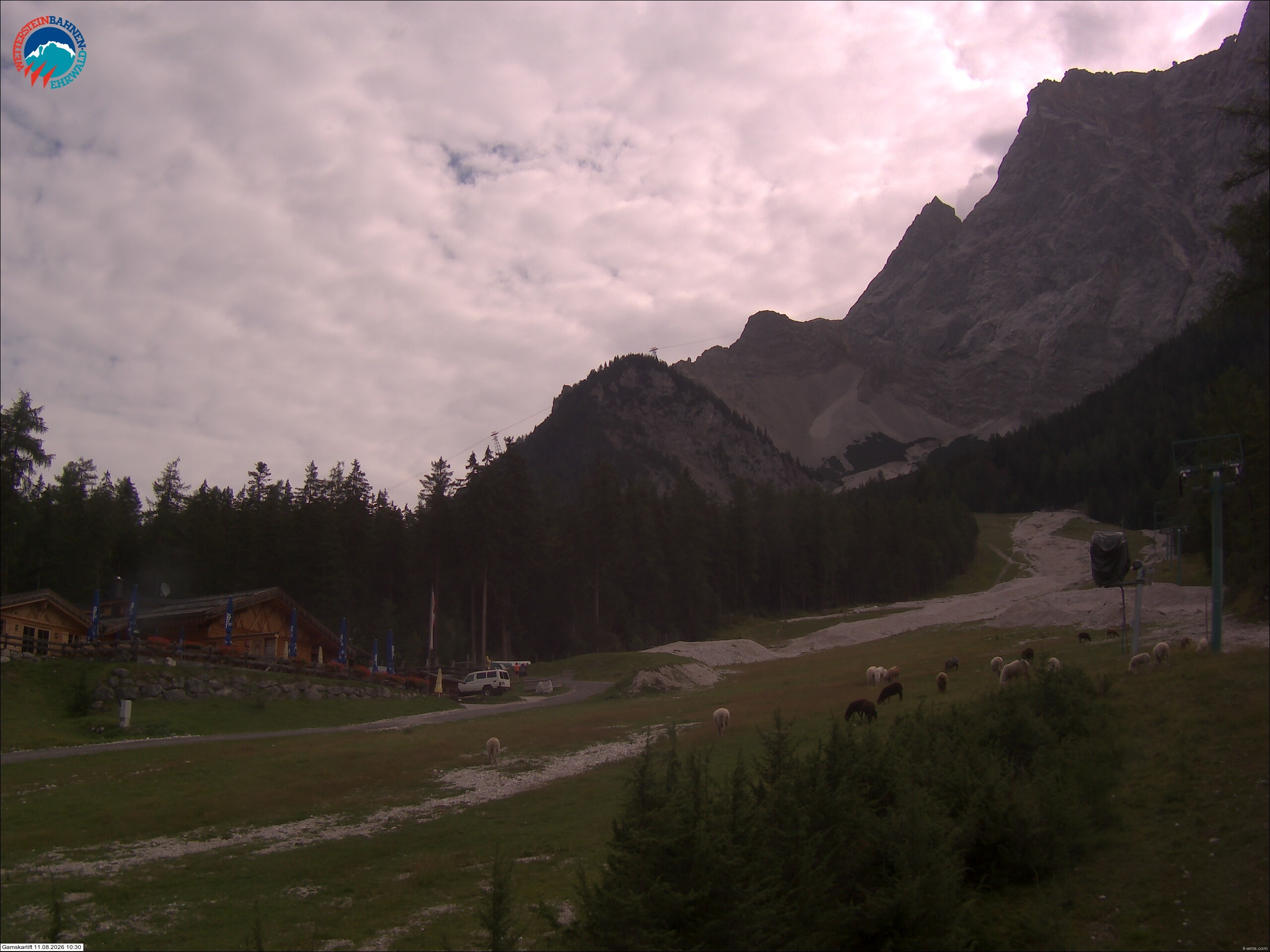 Archiv Foto Webcam Gamskarlift im Skigebiet Ehrwald