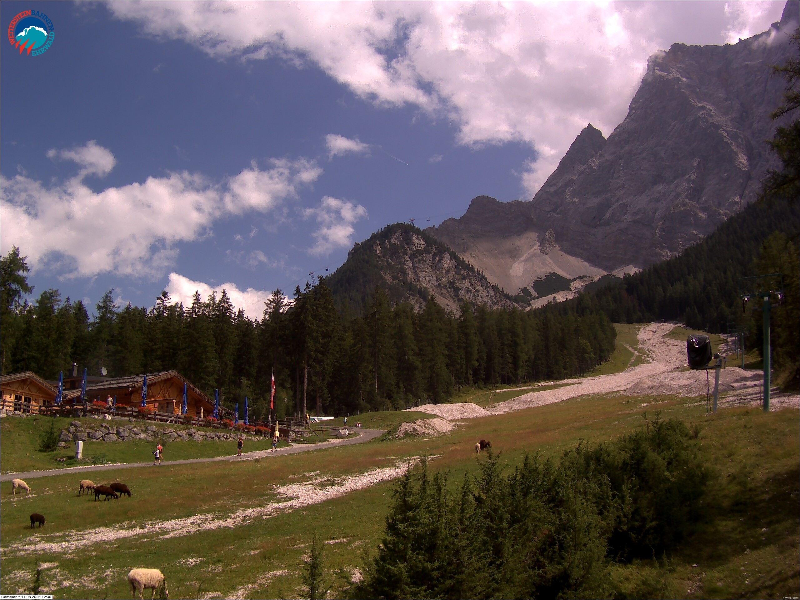 Archiv Foto Webcam Gamskarlift im Skigebiet Ehrwald