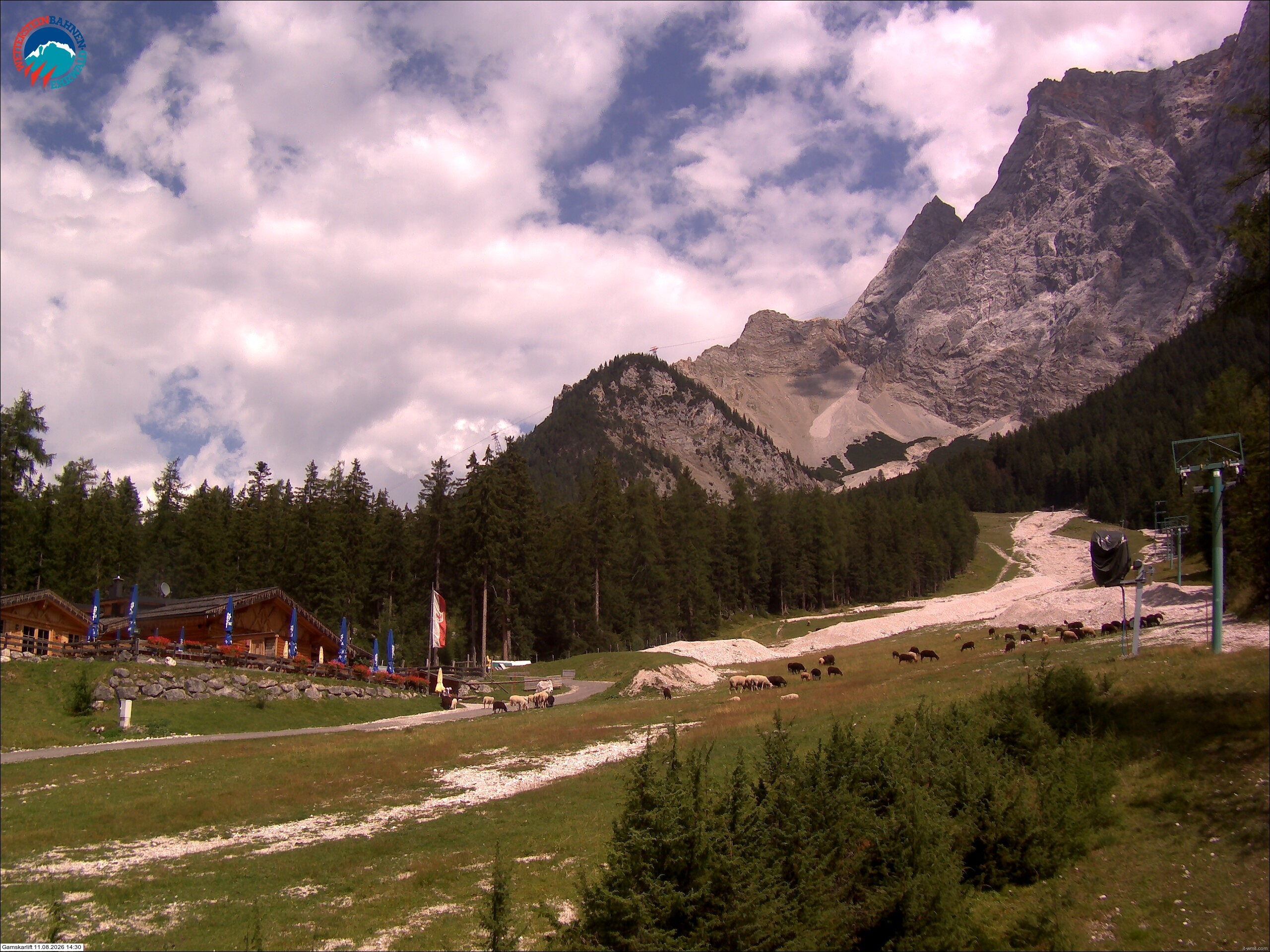 Archiv Foto Webcam Gamskarlift im Skigebiet Ehrwald