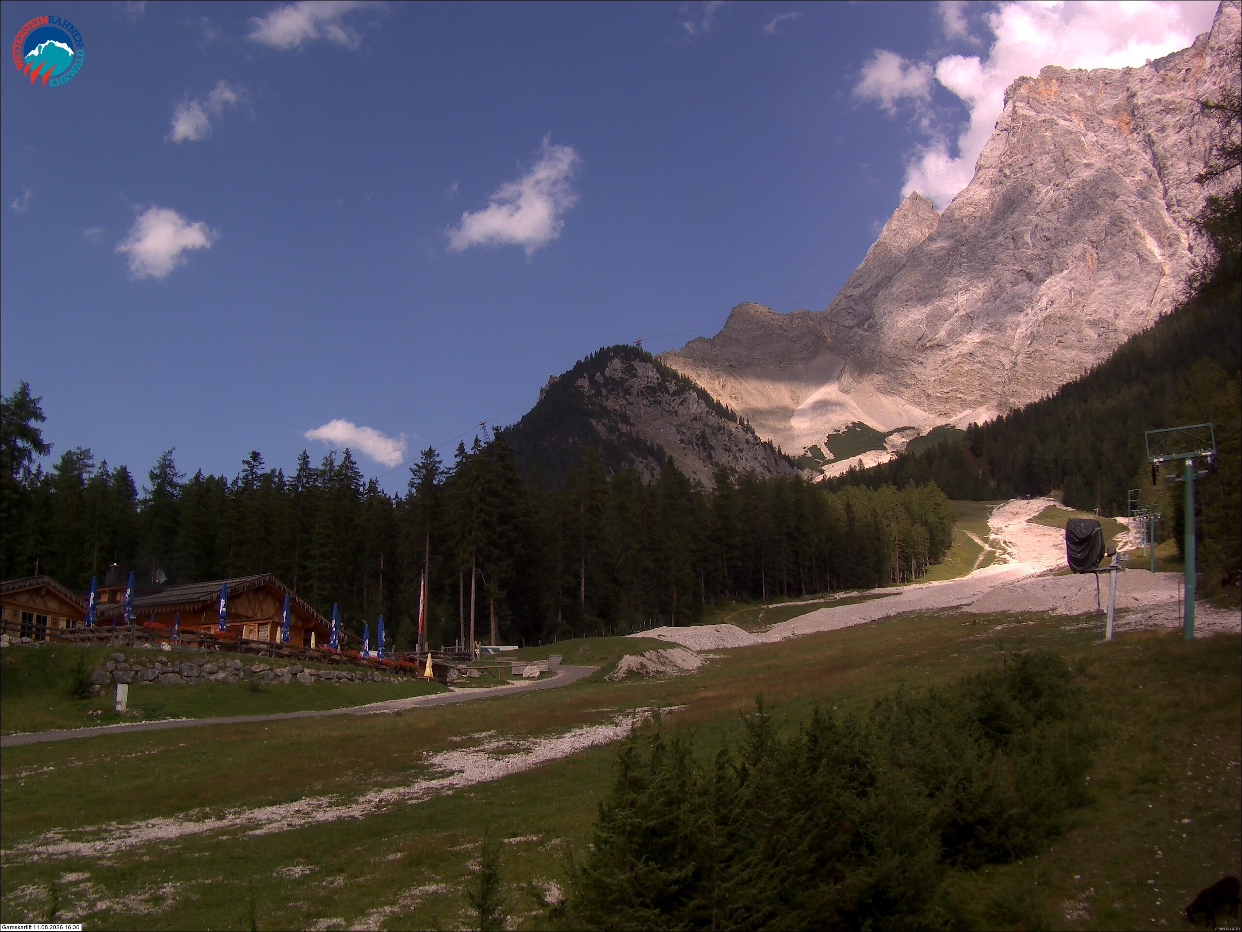 Archiv Foto Webcam Gamskarlift im Skigebiet Ehrwald