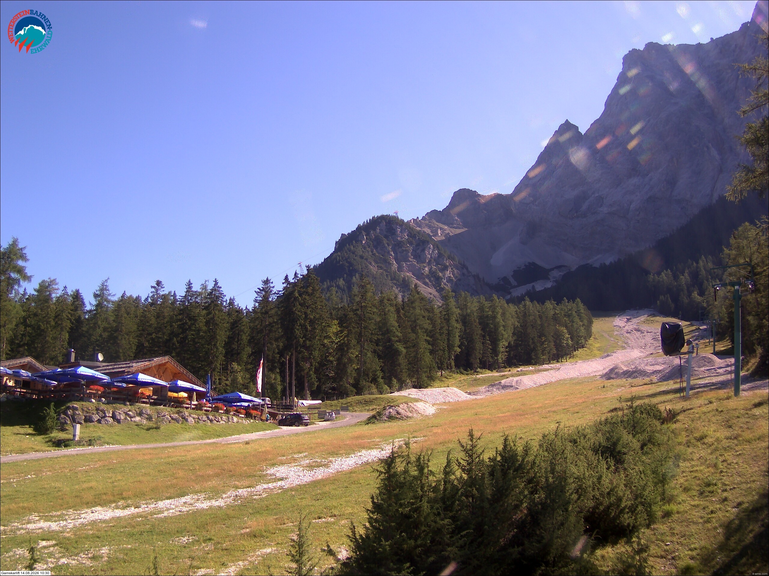 Archiv Foto Webcam Gamskarlift im Skigebiet Ehrwald