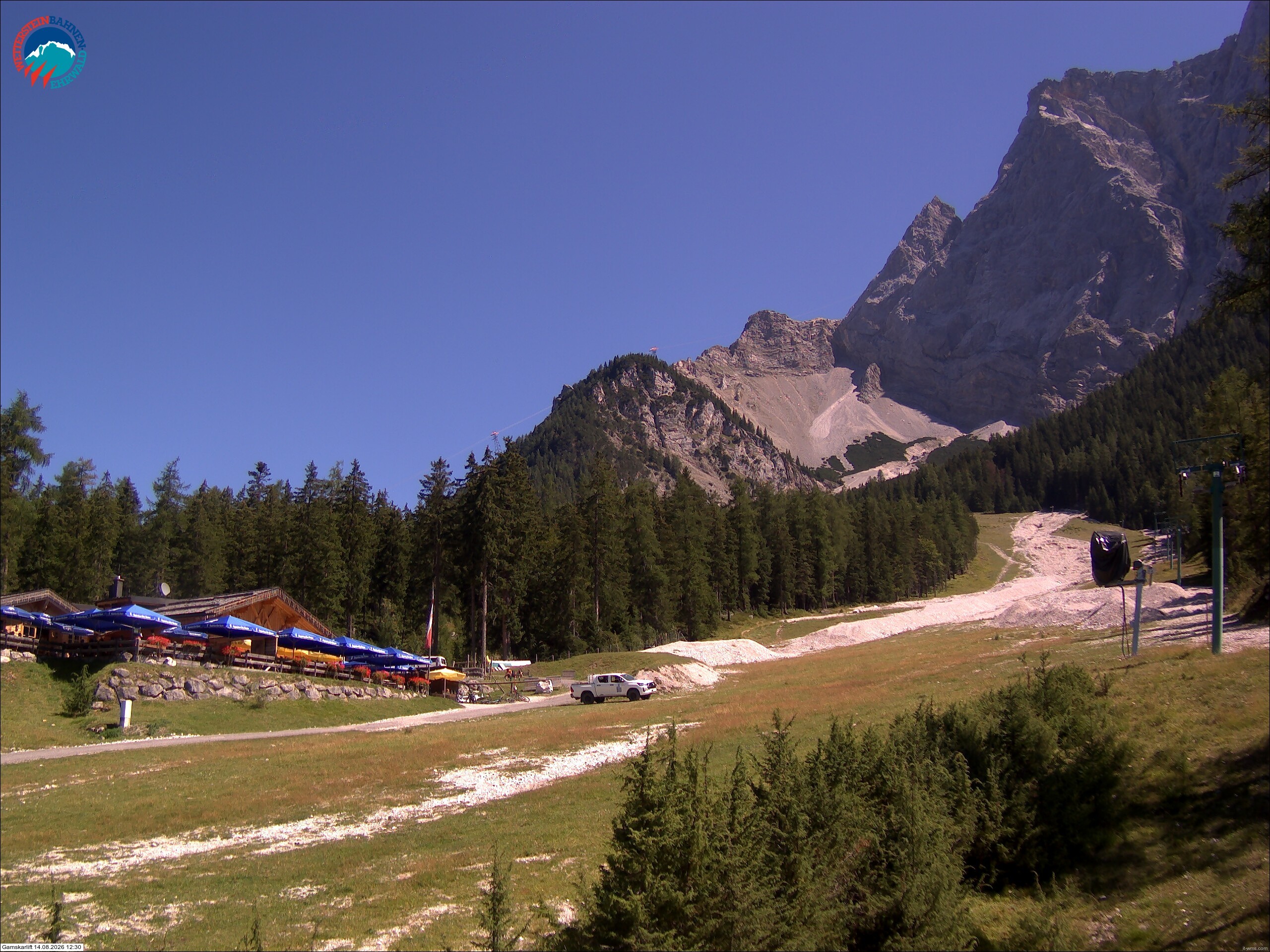 Archiv Foto Webcam Gamskarlift im Skigebiet Ehrwald