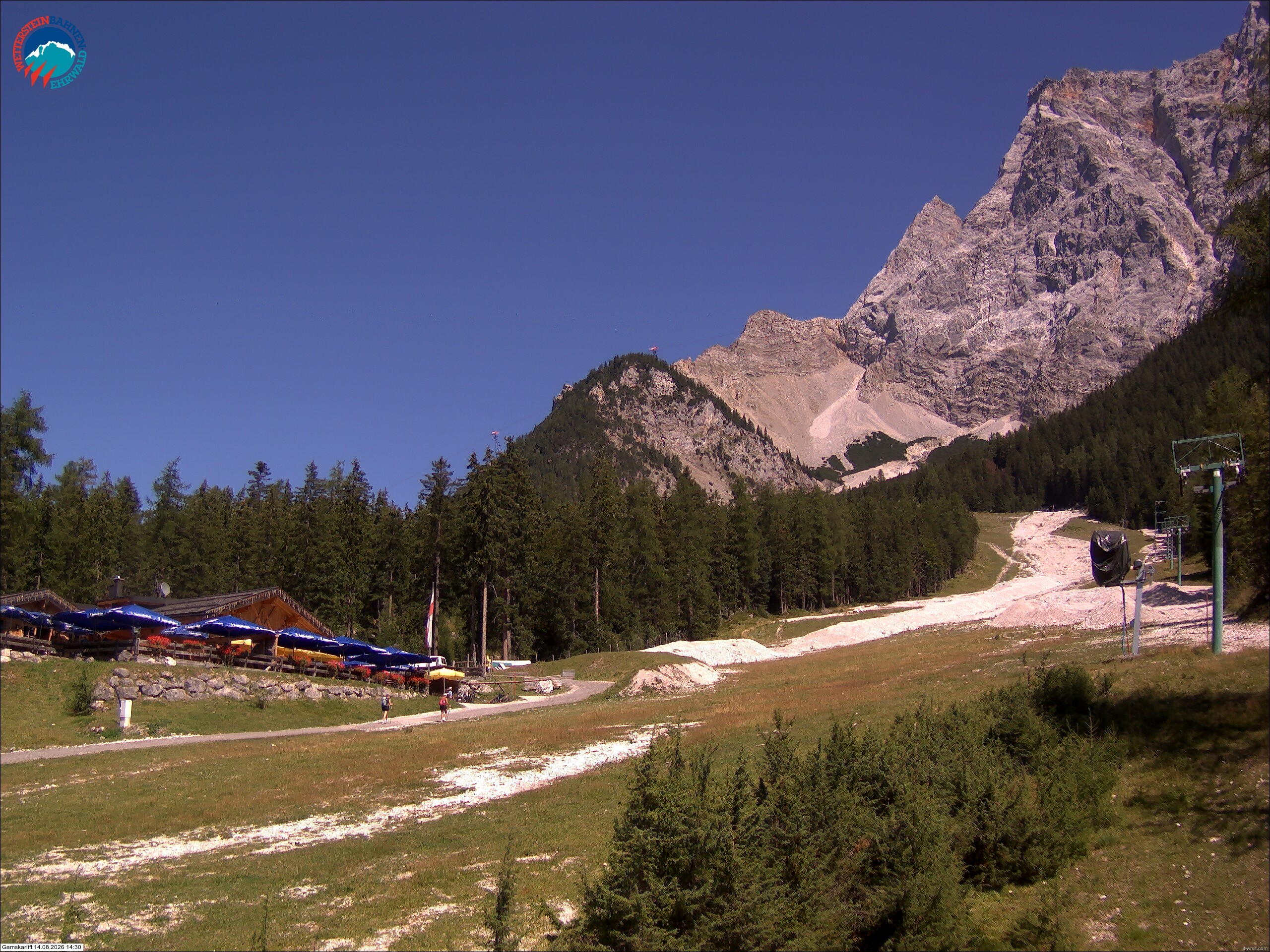 Archiv Foto Webcam Gamskarlift im Skigebiet Ehrwald