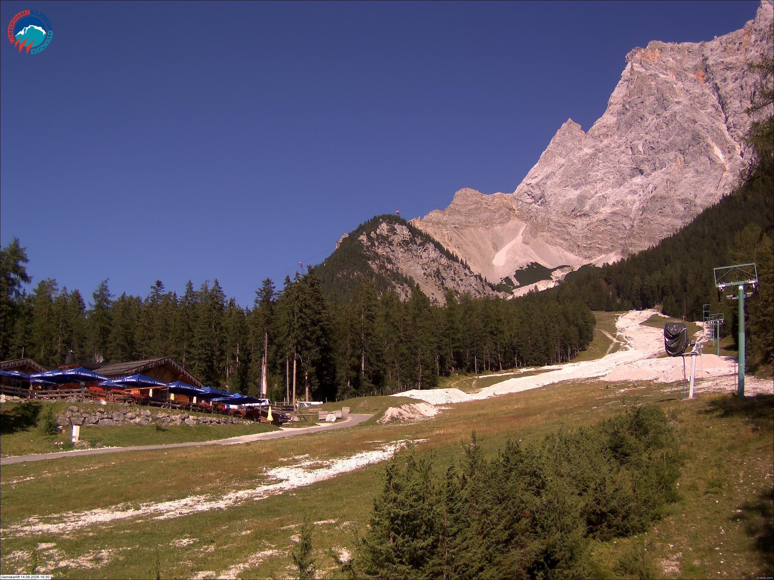 Archiv Foto Webcam Gamskarlift im Skigebiet Ehrwald