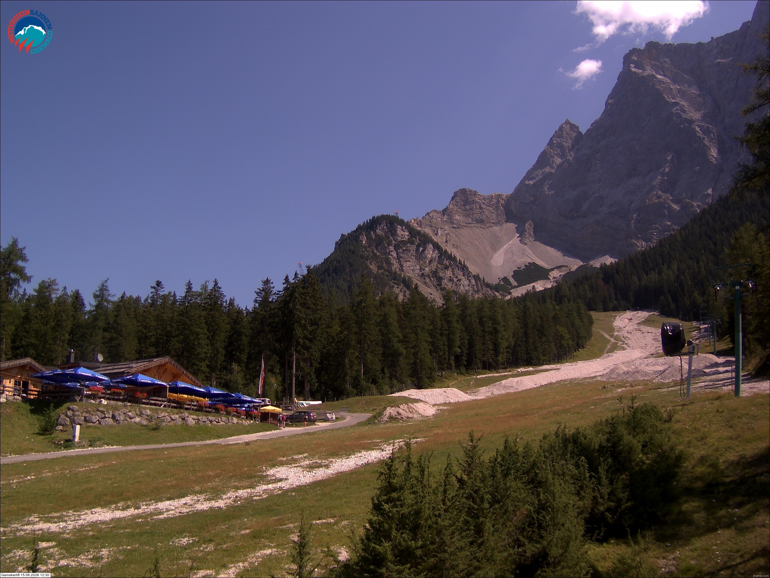 Archiv Foto Webcam Gamskarlift im Skigebiet Ehrwald