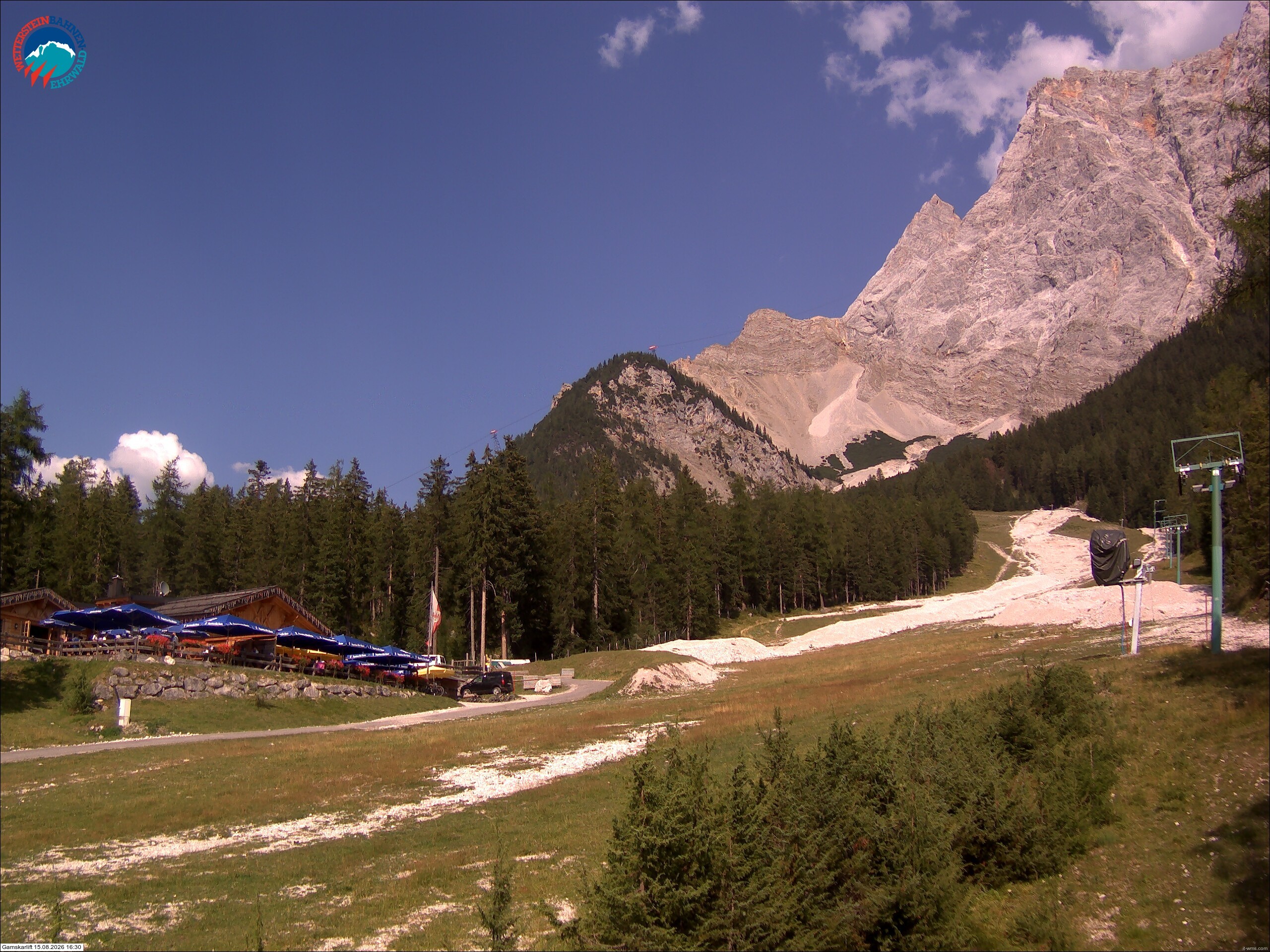 Archiv Foto Webcam Gamskarlift im Skigebiet Ehrwald
