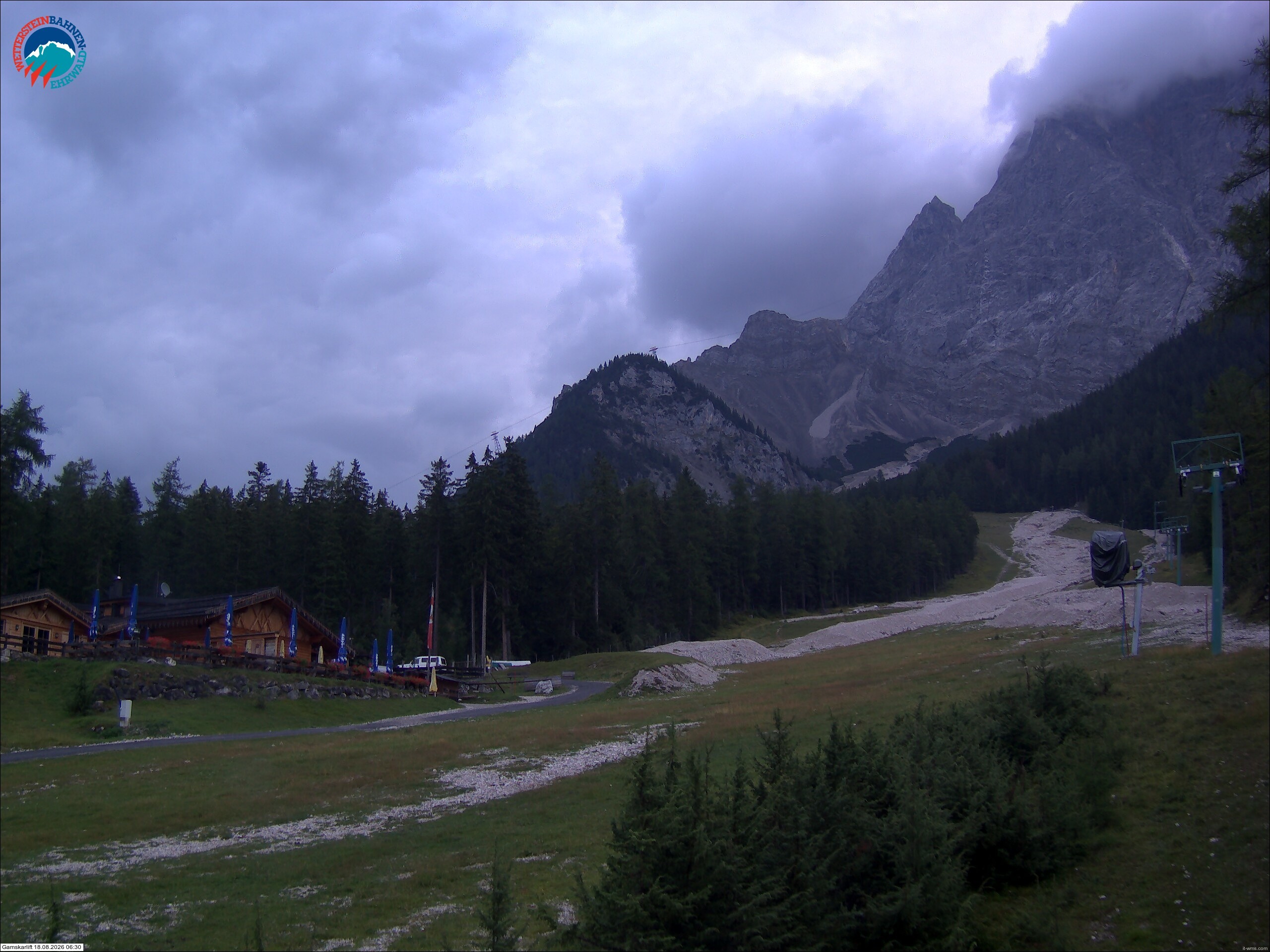 Archiv Foto Webcam Gamskarlift im Skigebiet Ehrwald