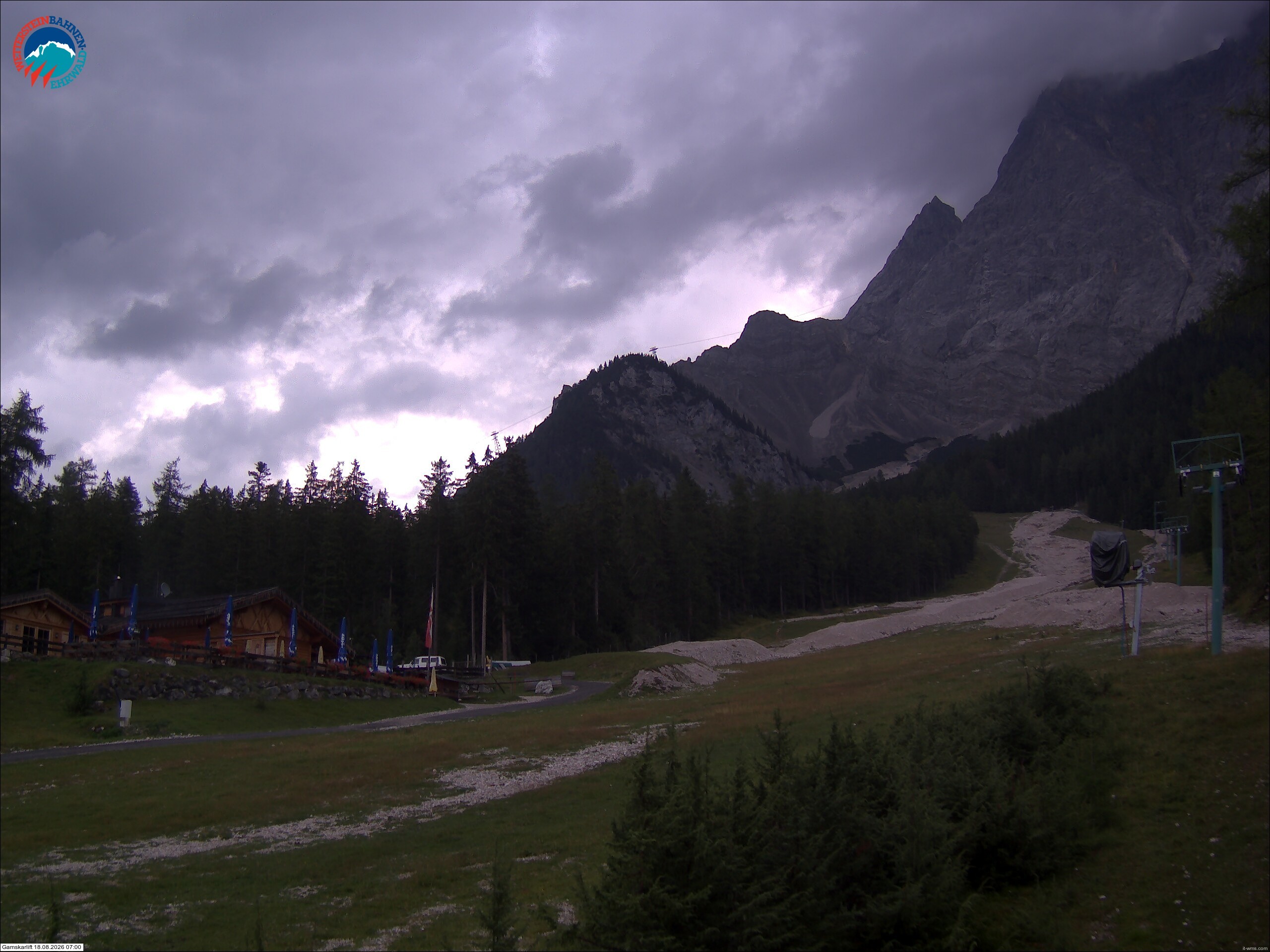 Archiv Foto Webcam Gamskarlift im Skigebiet Ehrwald