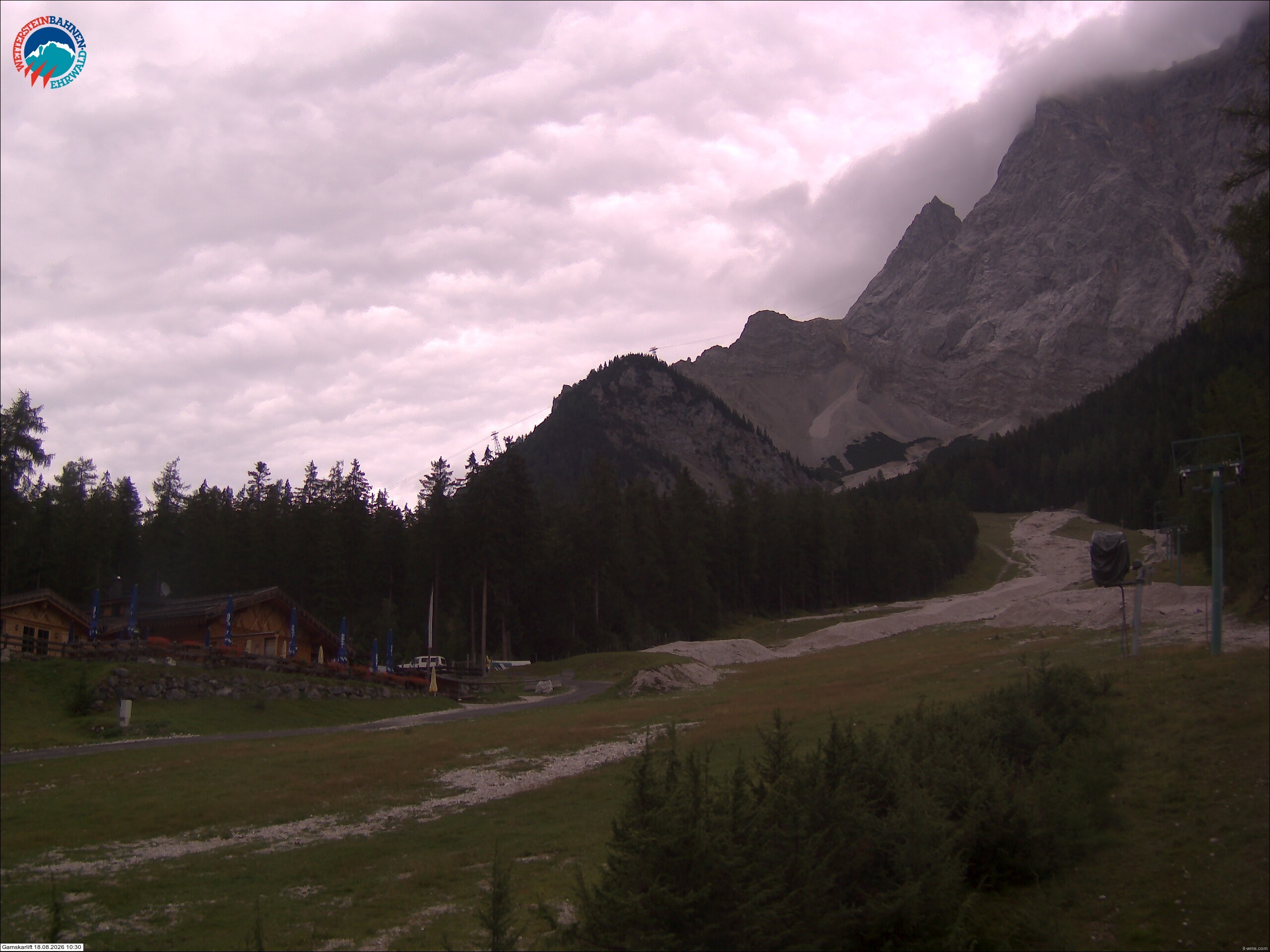 Archiv Foto Webcam Gamskarlift im Skigebiet Ehrwald