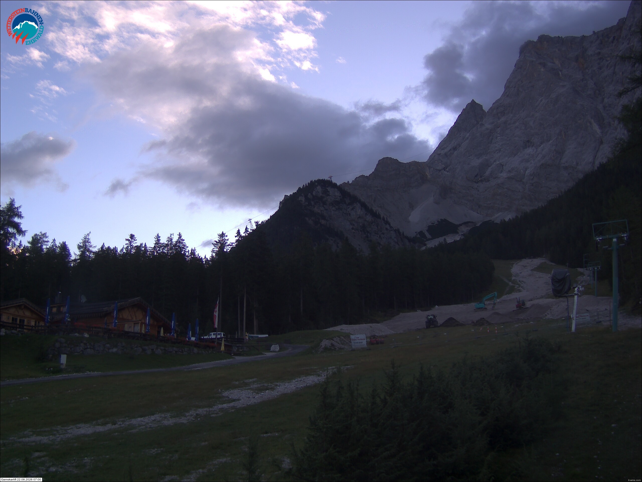 Archiv Foto Webcam Gamskarlift im Skigebiet Ehrwald