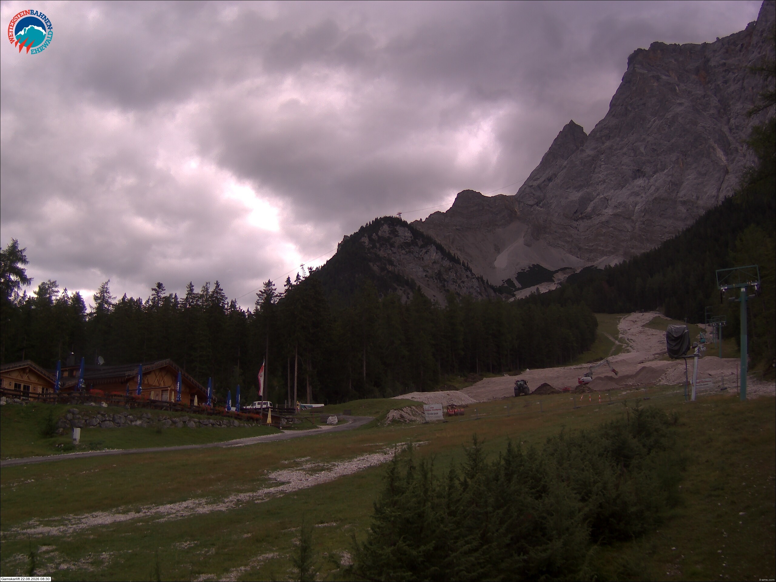 Archiv Foto Webcam Gamskarlift im Skigebiet Ehrwald