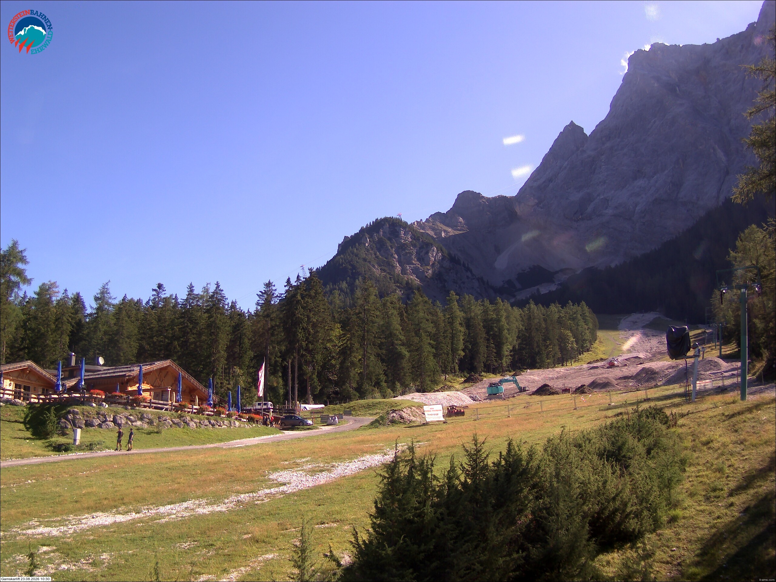 Archiv Foto Webcam Gamskarlift im Skigebiet Ehrwald