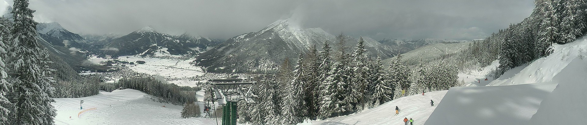 Archiv Foto Webcam 3er Sessellift im Skigebiet Ehrwald