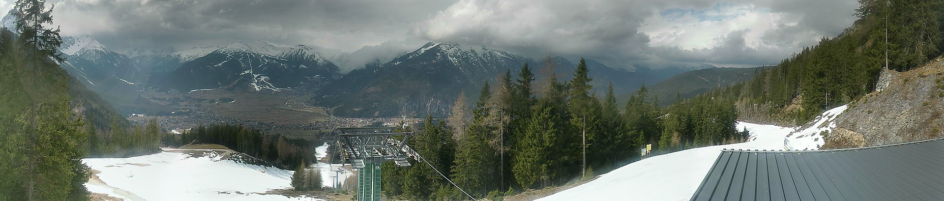 Archiv Foto Webcam 3er Sessellift im Skigebiet Ehrwald