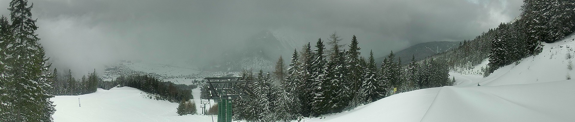 Archiv Foto Webcam 3er Sessellift im Skigebiet Ehrwald