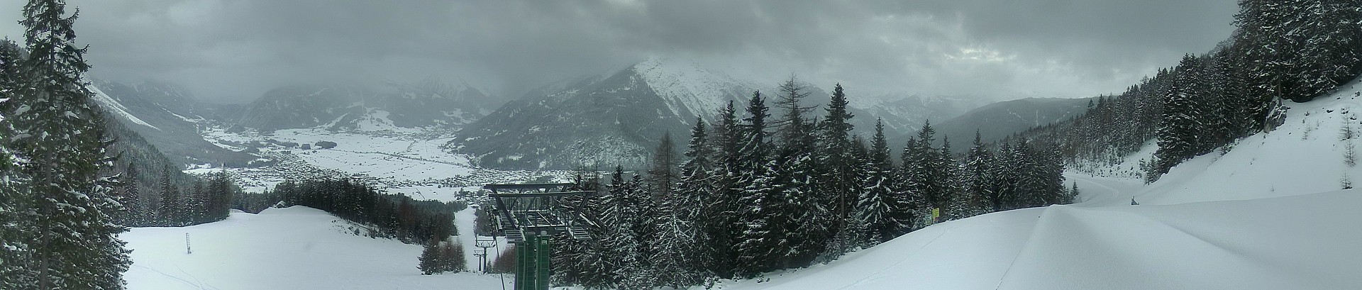 Archiv Foto Webcam 3er Sessellift im Skigebiet Ehrwald