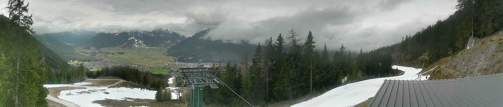 Archiv Foto Webcam 3er Sessellift im Skigebiet Ehrwald