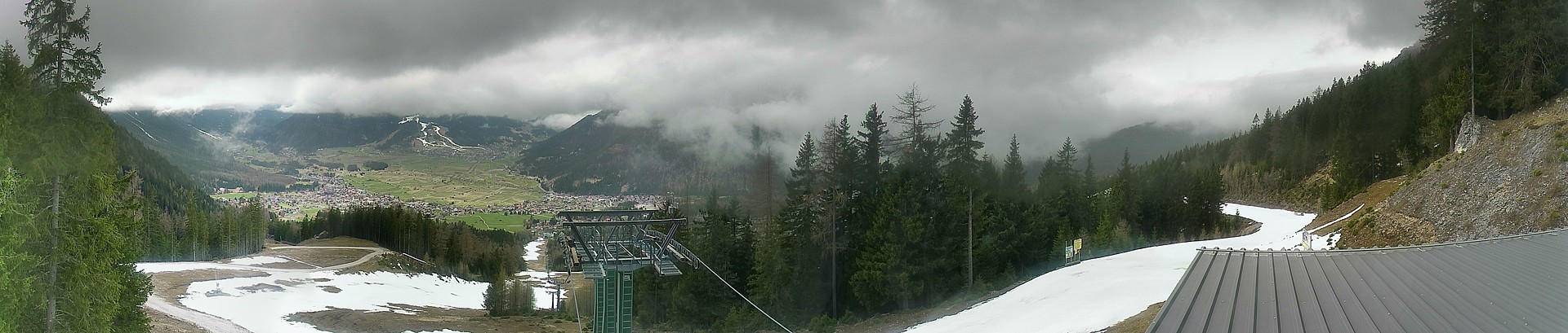 Archiv Foto Webcam 3er Sessellift im Skigebiet Ehrwald