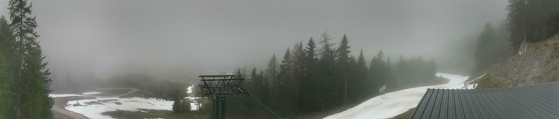 Archiv Foto Webcam 3er Sessellift im Skigebiet Ehrwald