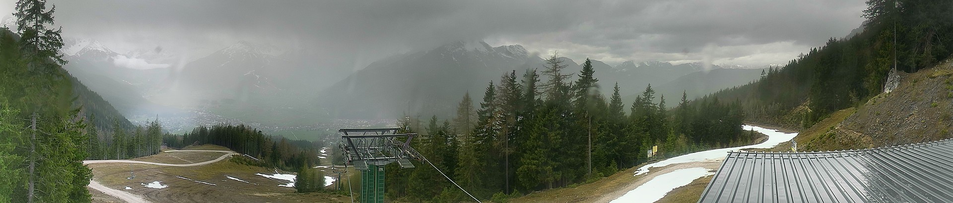 Archiv Foto Webcam 3er Sessellift im Skigebiet Ehrwald