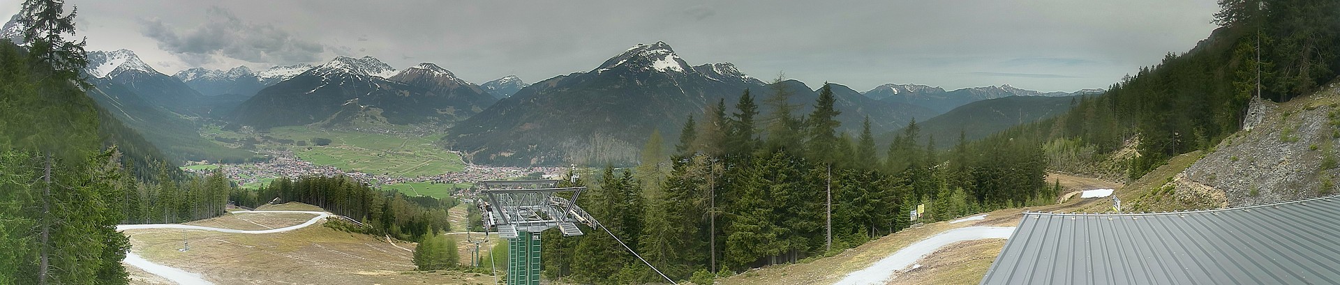 Archiv Foto Webcam 3er Sessellift im Skigebiet Ehrwald