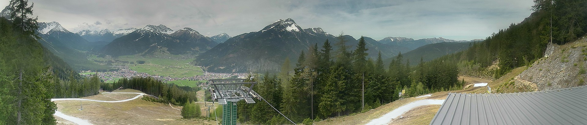 Archiv Foto Webcam 3er Sessellift im Skigebiet Ehrwald