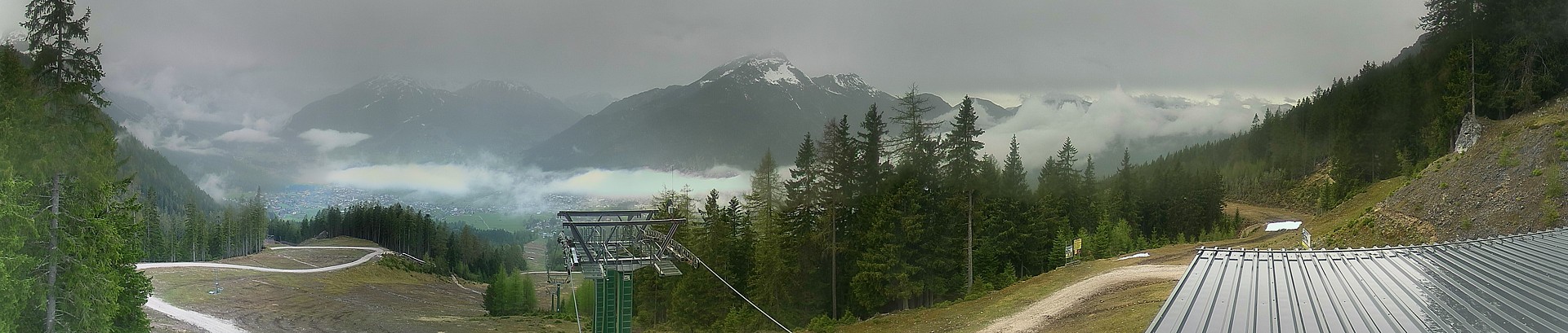 Archiv Foto Webcam 3er Sessellift im Skigebiet Ehrwald