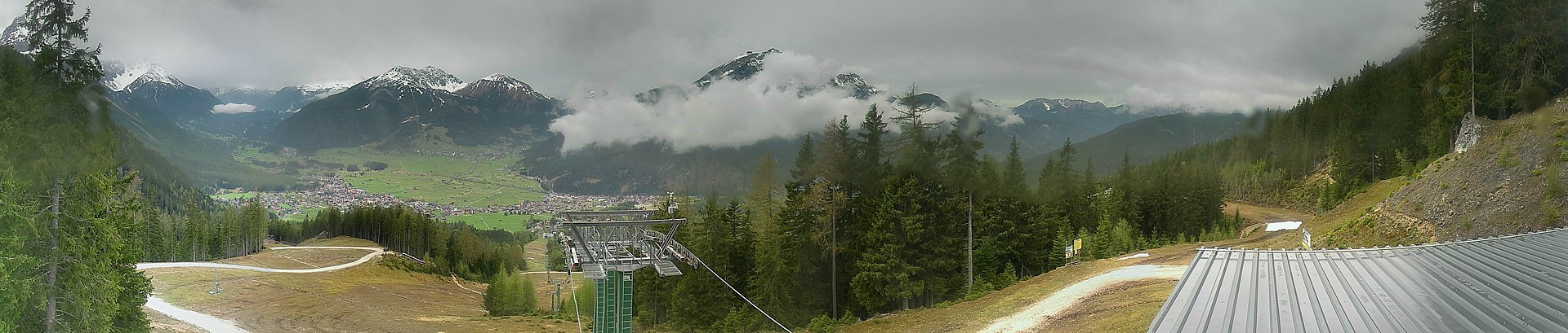 Archiv Foto Webcam 3er Sessellift im Skigebiet Ehrwald