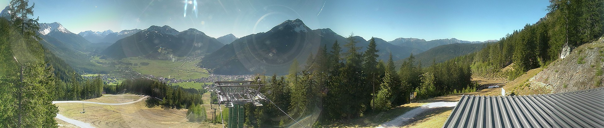 Archiv Foto Webcam 3er Sessellift im Skigebiet Ehrwald