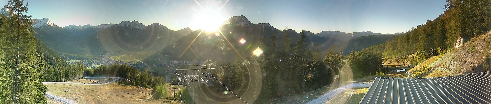 Archiv Foto Webcam 3er Sessellift im Skigebiet Ehrwald