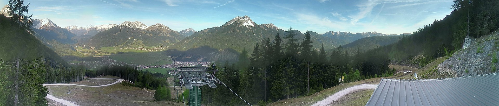 Archiv Foto Webcam 3er Sessellift im Skigebiet Ehrwald