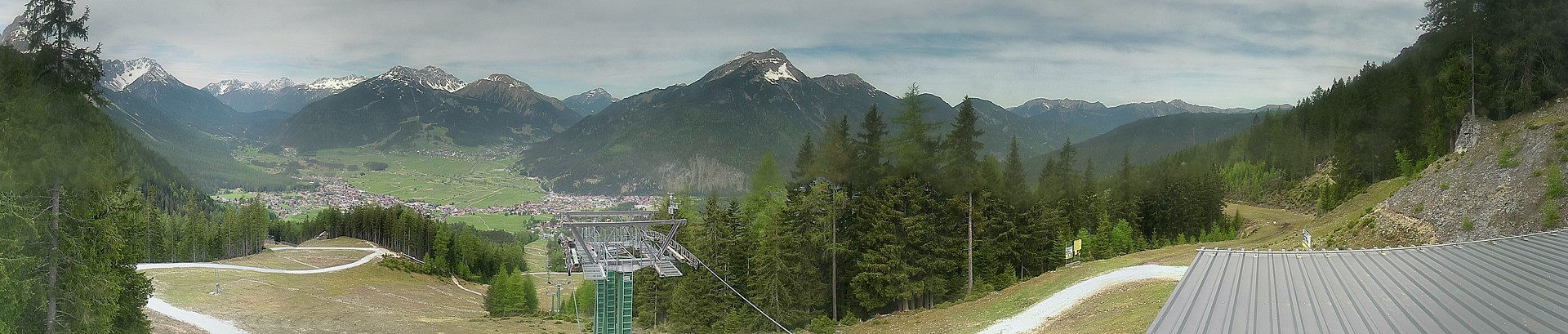 Archiv Foto Webcam 3er Sessellift im Skigebiet Ehrwald