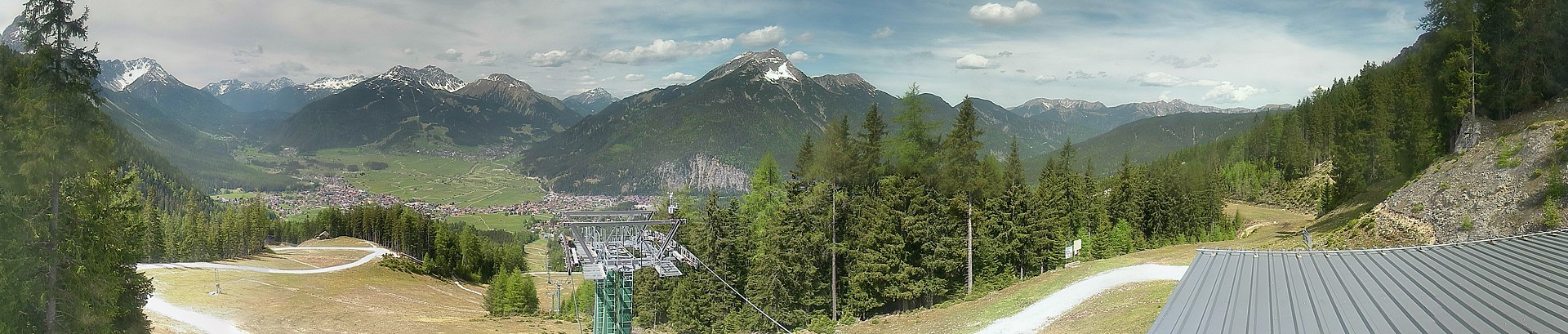 Archiv Foto Webcam 3er Sessellift im Skigebiet Ehrwald