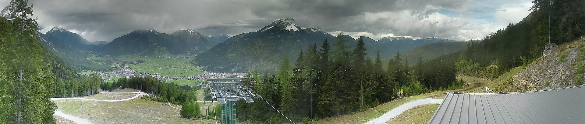 Archiv Foto Webcam 3er Sessellift im Skigebiet Ehrwald