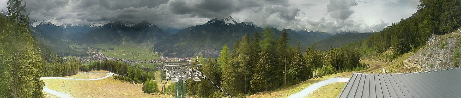Archiv Foto Webcam 3er Sessellift im Skigebiet Ehrwald