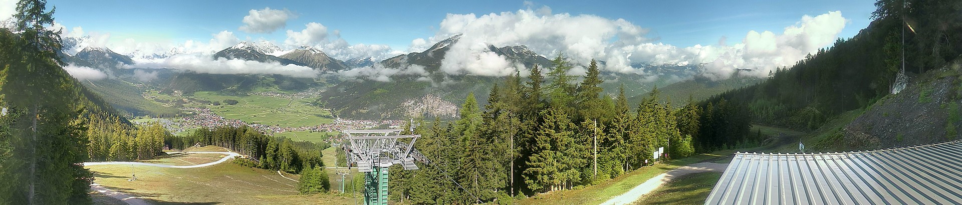 Archiv Foto Webcam 3er Sessellift im Skigebiet Ehrwald