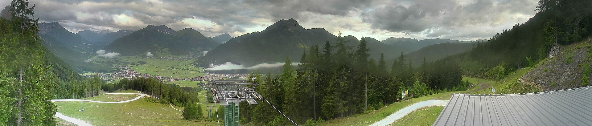 Archiv Foto Webcam 3er Sessellift im Skigebiet Ehrwald