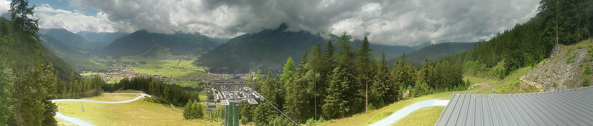 Archiv Foto Webcam 3er Sessellift im Skigebiet Ehrwald