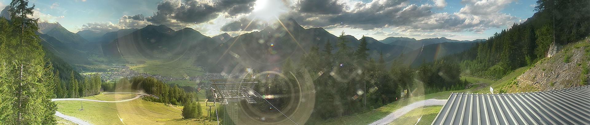 Archiv Foto Webcam 3er Sessellift im Skigebiet Ehrwald