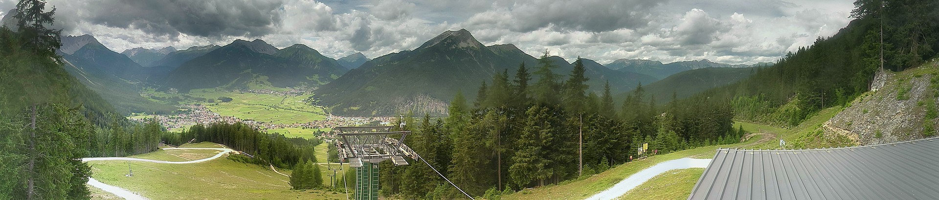 Archiv Foto Webcam 3er Sessellift im Skigebiet Ehrwald