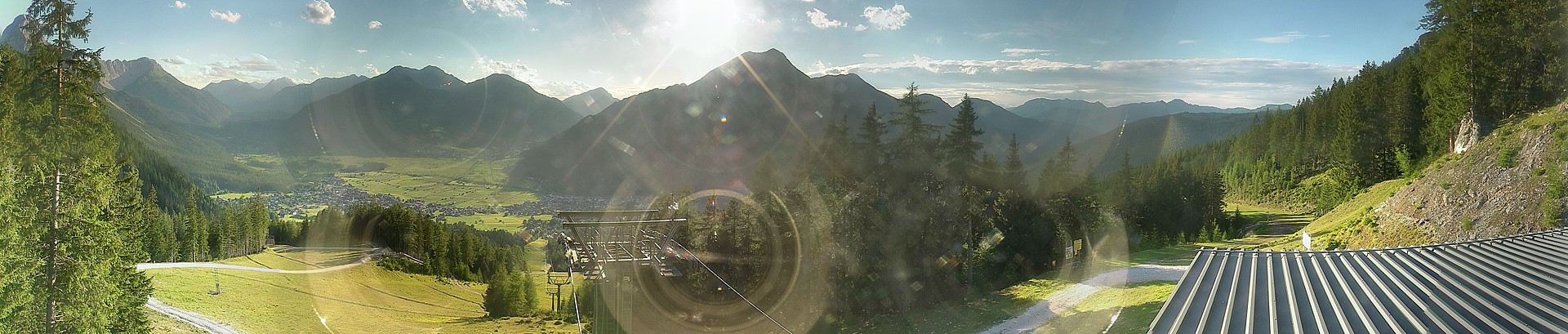 Archiv Foto Webcam 3er Sessellift im Skigebiet Ehrwald