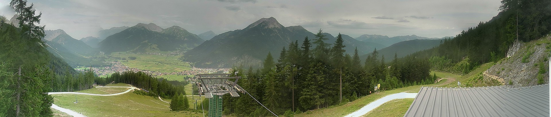 Archiv Foto Webcam 3er Sessellift im Skigebiet Ehrwald