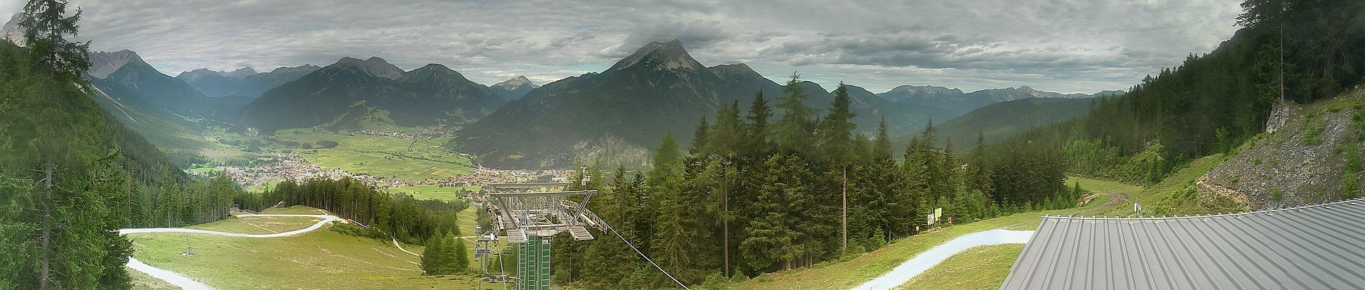 Archiv Foto Webcam 3er Sessellift im Skigebiet Ehrwald