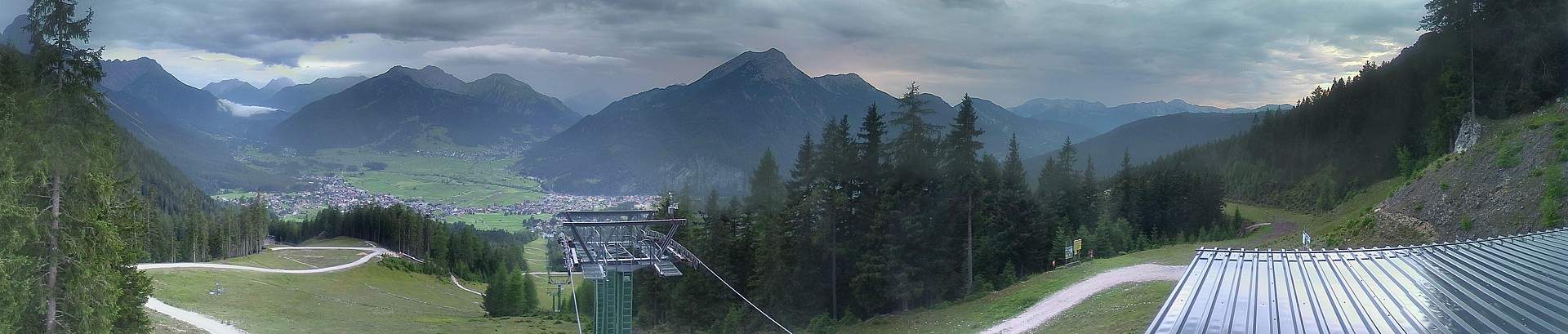 Archiv Foto Webcam 3er Sessellift im Skigebiet Ehrwald