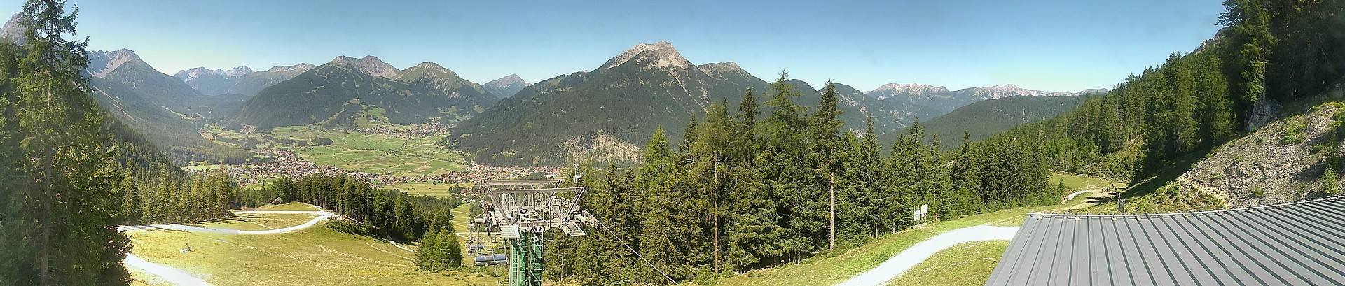 Archiv Foto Webcam 3er Sessellift im Skigebiet Ehrwald