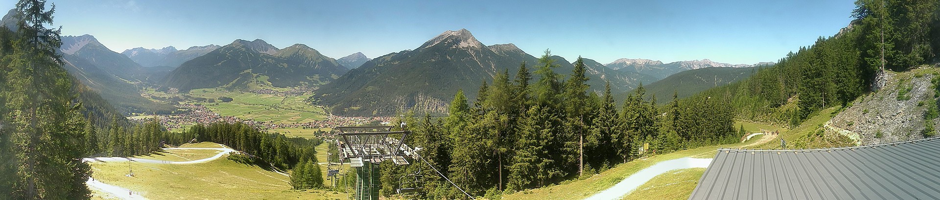 Archiv Foto Webcam 3er Sessellift im Skigebiet Ehrwald