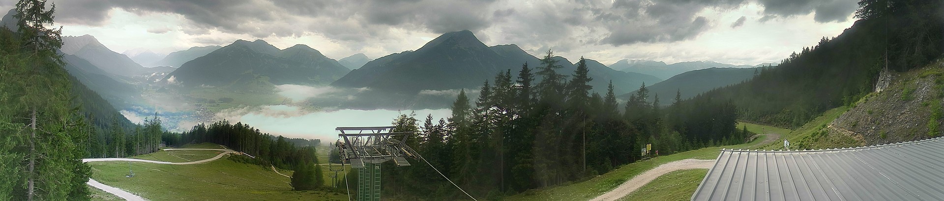 Archiv Foto Webcam 3er Sessellift im Skigebiet Ehrwald